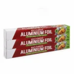 Aluminium Foil 45cm Pack of 3 Rolls | Heavy Duty Kitchen Foil | Cooking, Baking, Freezing & Wrapping