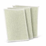 Cleaning Scrub Pads 3 PCS | Reusable Kitchen Cleaning Cloth | Heavy Duty Mesh + Soft Fabric | Multi-Purpose Cleaning
