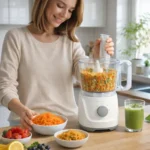 2-in-1 Blender & Food Processor 800W 1.5L | Multi-Function Kitchen Appliance | Chopping, Blending & Juicing | Easy to Use - Image 4