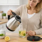Electric Kettle 1.8L 1500W | Fast Boil Stainless Steel Kettle | Auto Shut-Off & Boil-Dry Protection | 360° Base | Ergonomic Handle - Image 6